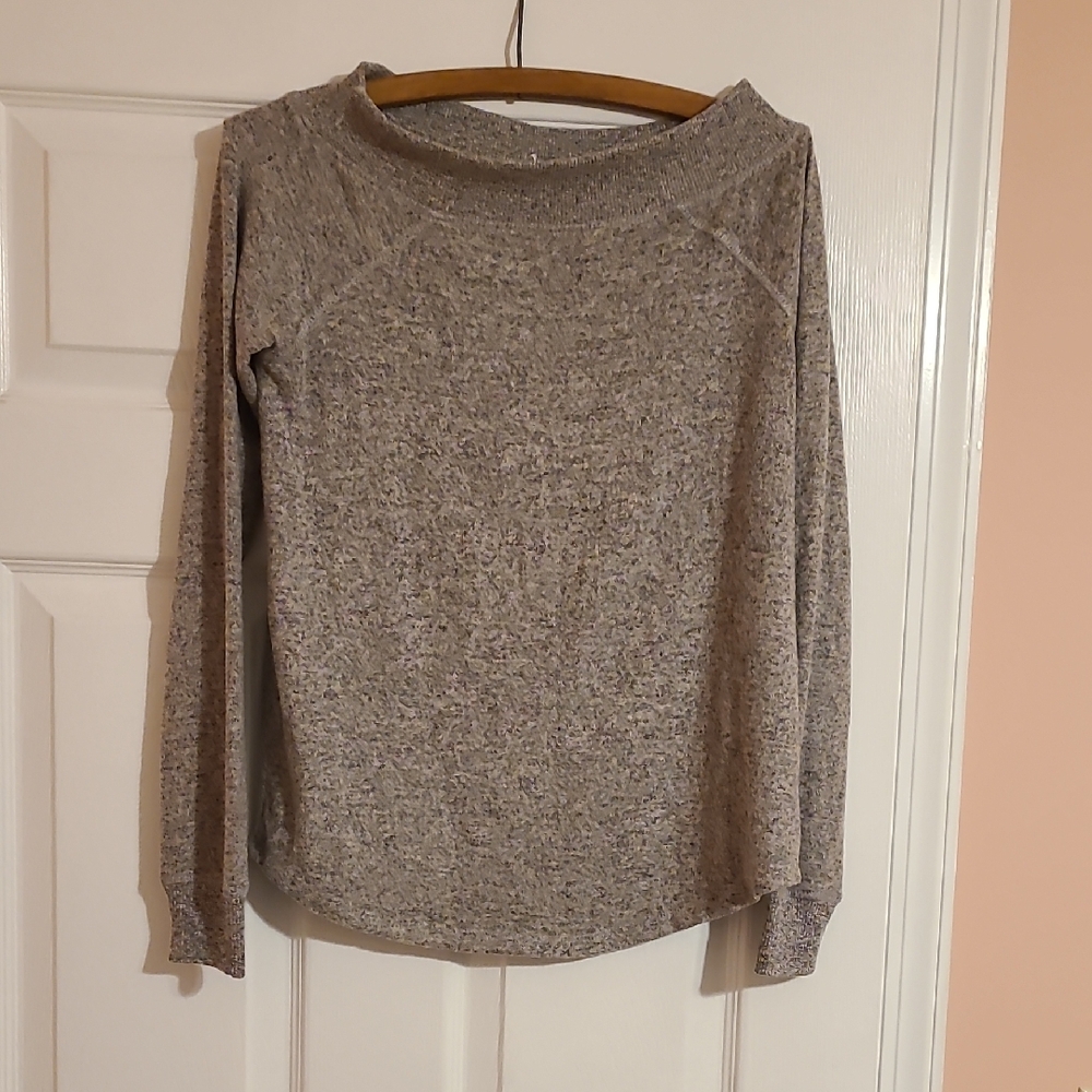 Z Supply Heather Gray Knit Top